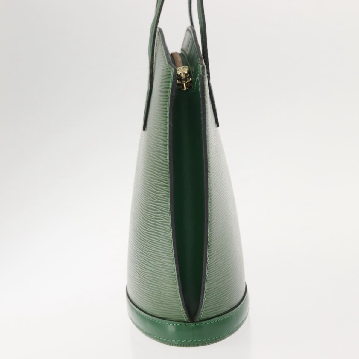 Louis Vuitton Saint Jacques Handbag Green Leather Good condition - Model View