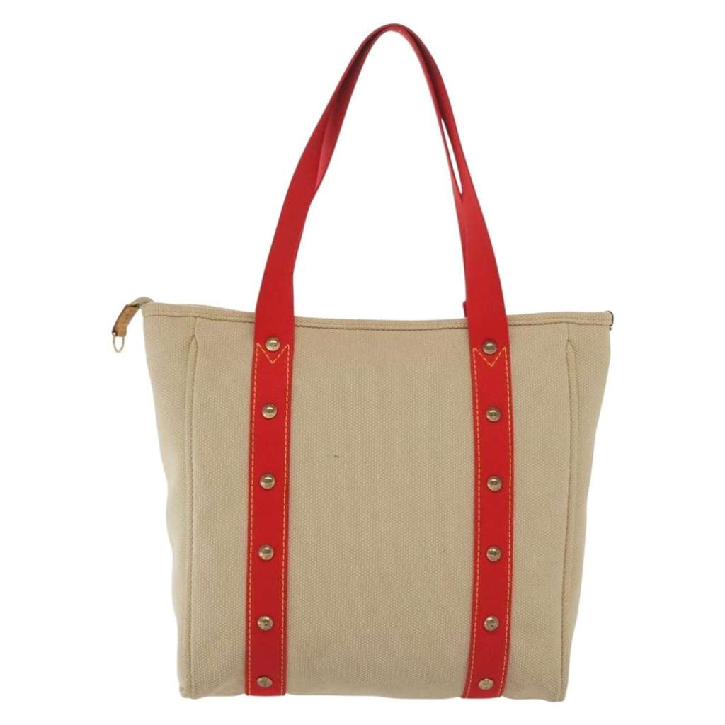 Louis Vuitton Antigua Tote Beige Canvas Good condition - Back View
