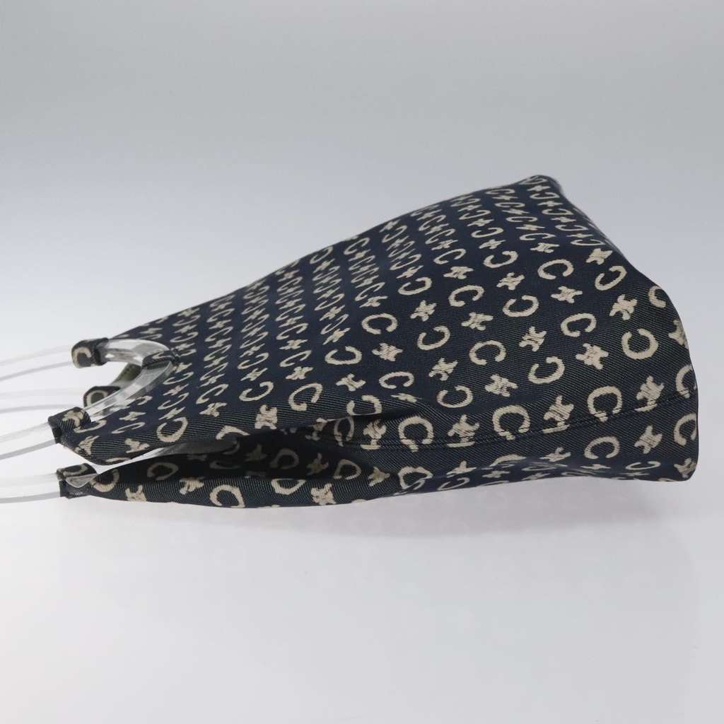 Celine C Sulky Shoulder bag Navy Canvas Good condition - Model View