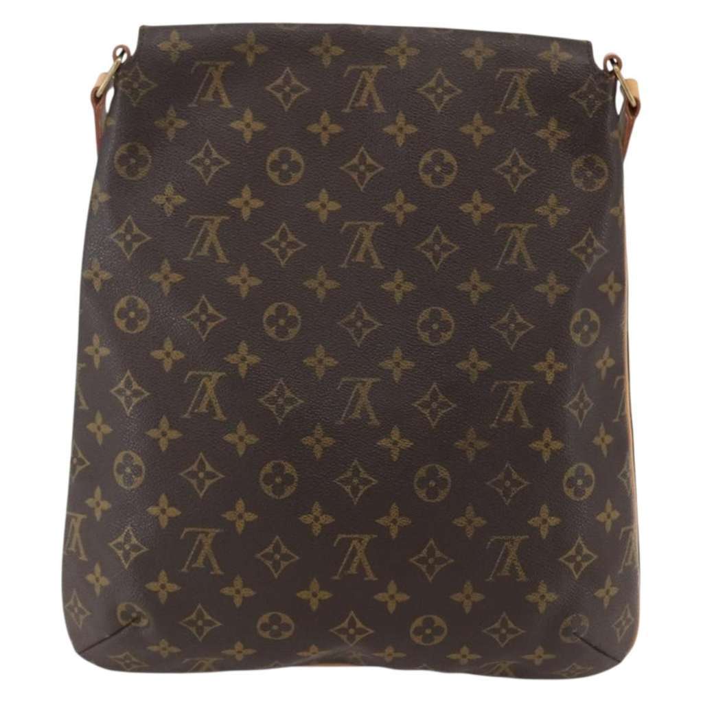 Louis Vuitton Musette Handbag Brown Canvas Good condition - Back View