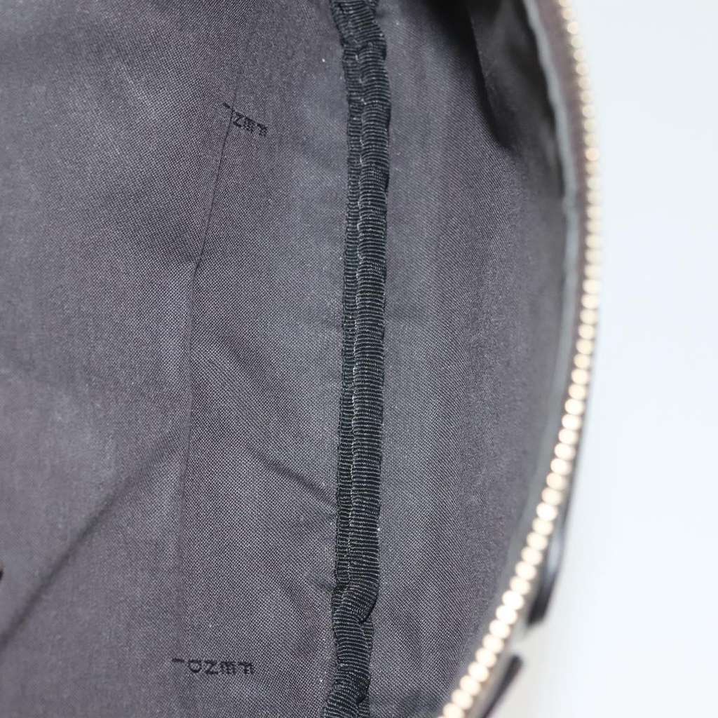 Fendi Mania Logo Waist Bag Brown Canvas Fair condition - Box View