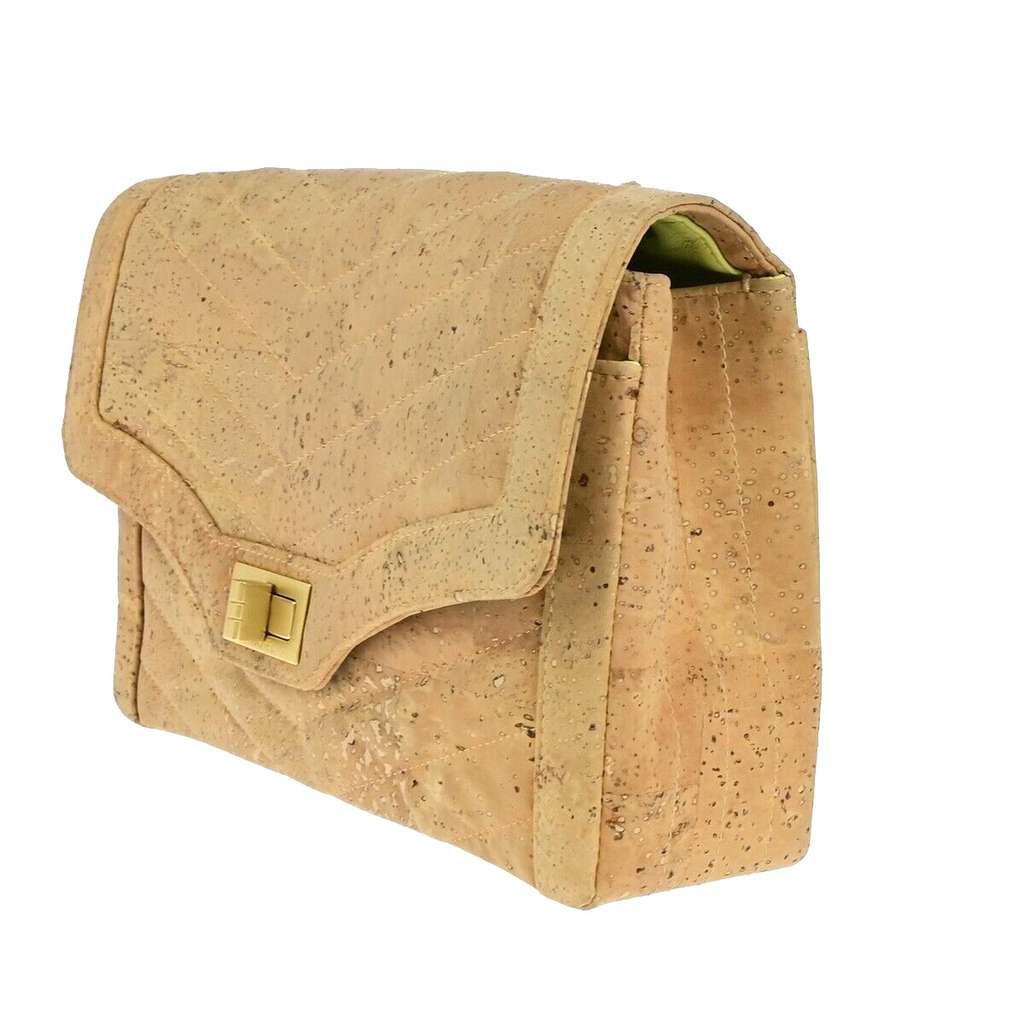 Chanel Vintage Mademoiselle Lock Single Flap Chain Bag Beige Good condition - Inside View