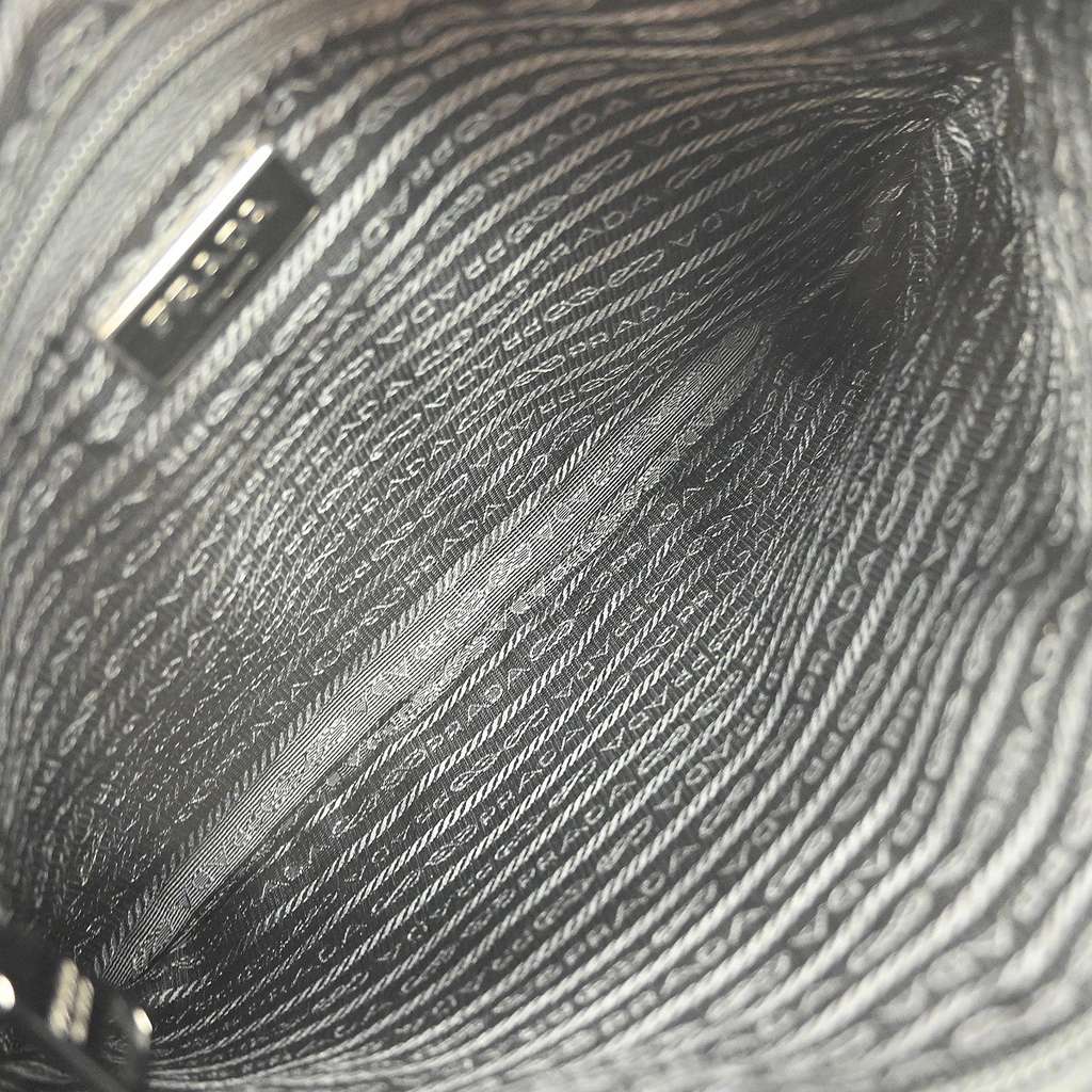 Prada Front Pocket Messenger Bag Black Good condition - Inside View