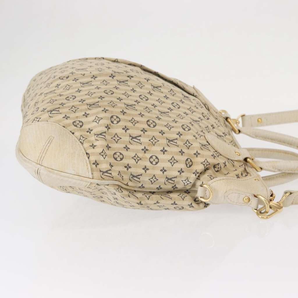 Louis Vuitton Marina Handbag Beige Canvas Good condition - Inside View