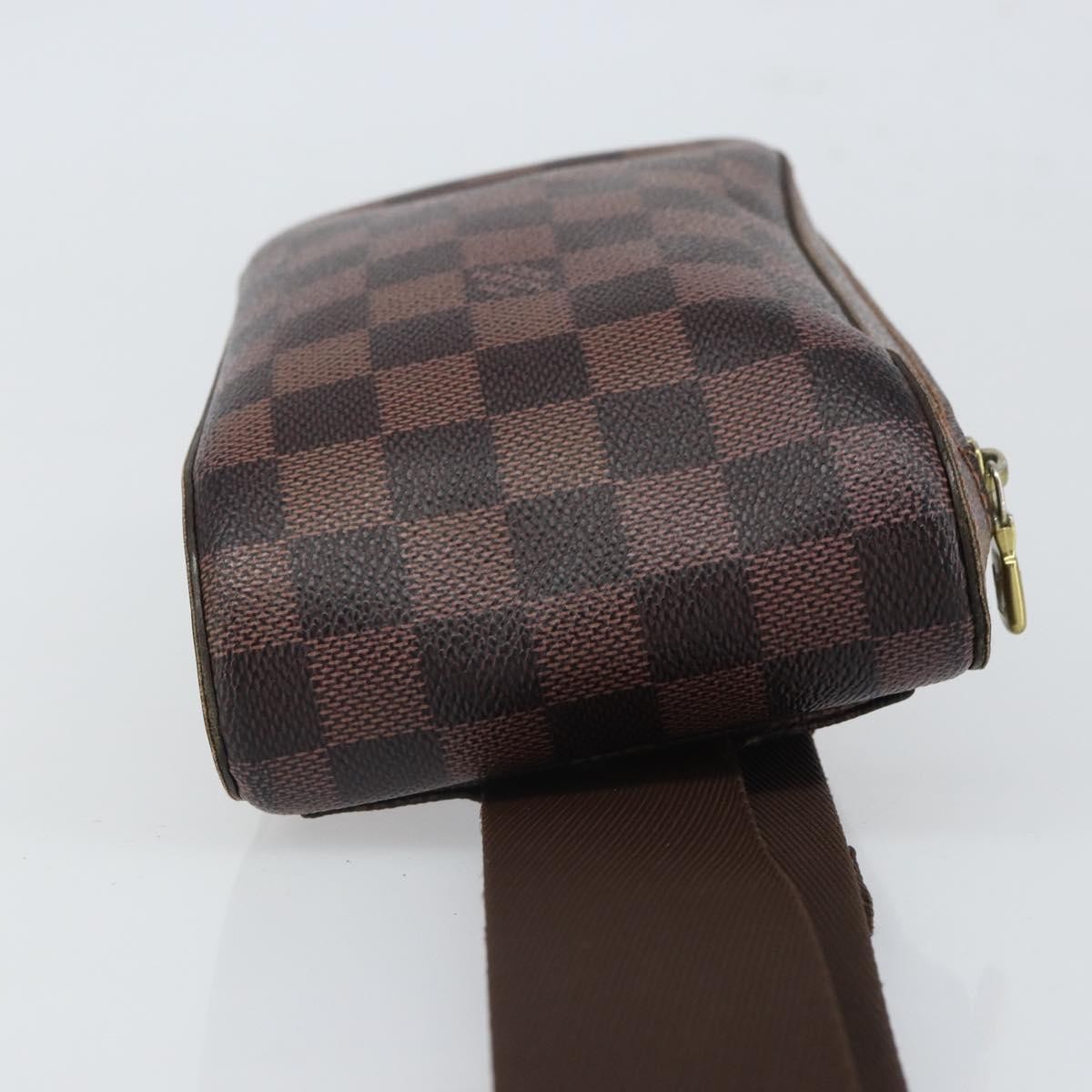 Louis Vuitton Geronimos Waist Bag Brown Canvas Good condition - Inside View