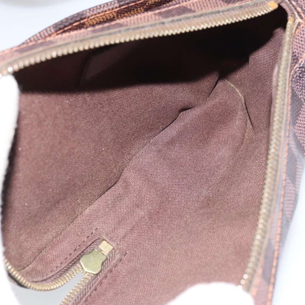 Louis Vuitton Geronimos Waist Bag Brown Canvas Good condition - Box View