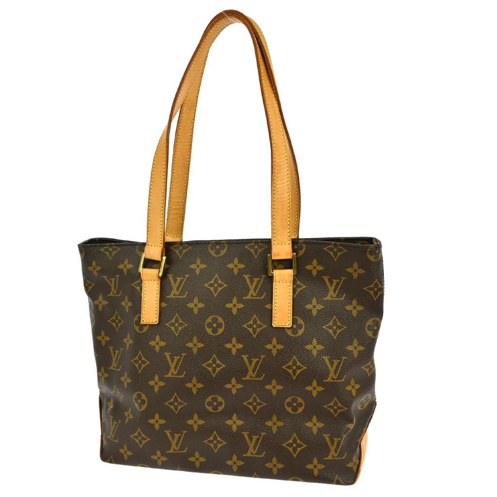 Louis Vuitton Cabas Piano Brown Canvas Fair condition - Back View