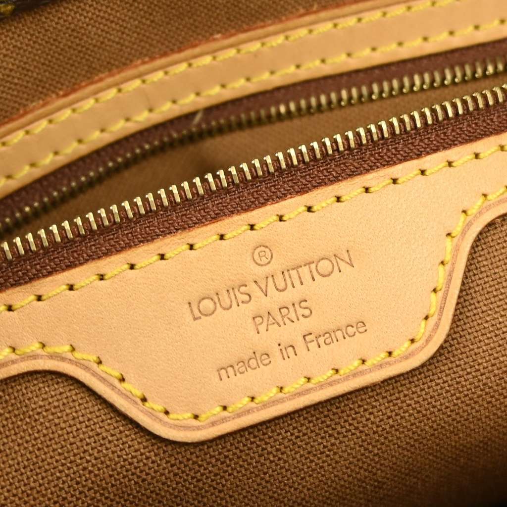Louis Vuitton Cabas Piano Brown Canvas Fair condition - Model View
