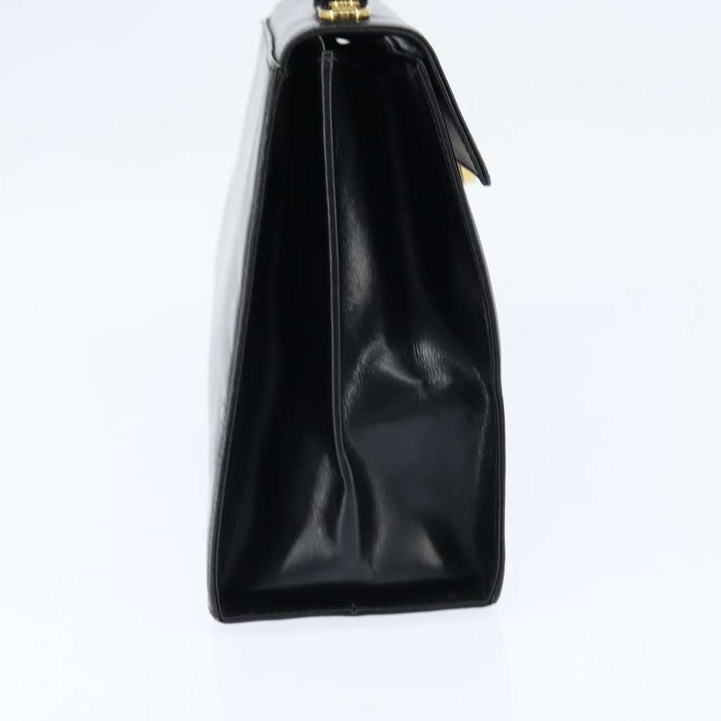 Salvatore Ferragamo Gancini Convertible Top Handle Bag Black Leather Good condition - Inside View