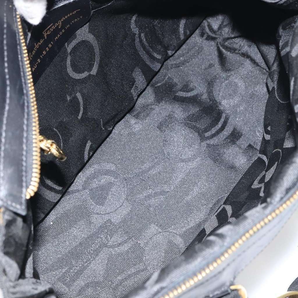 Salvatore Ferragamo Vala tote Black Good condition - Box View