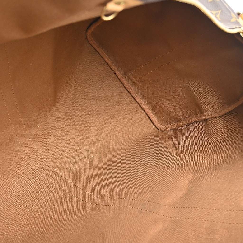 Louis Vuitton Keepall Bag Brown Canvas Fair condition - Inside View