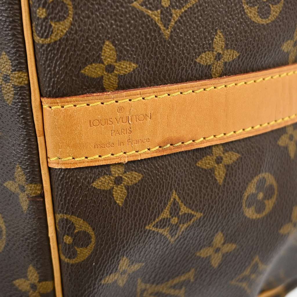 Louis Vuitton Keepall Bag Brown Canvas Fair condition - Box View
