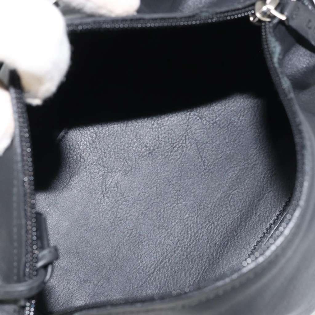 Loewe Vintage Handbag Black Leather Good condition - Box View