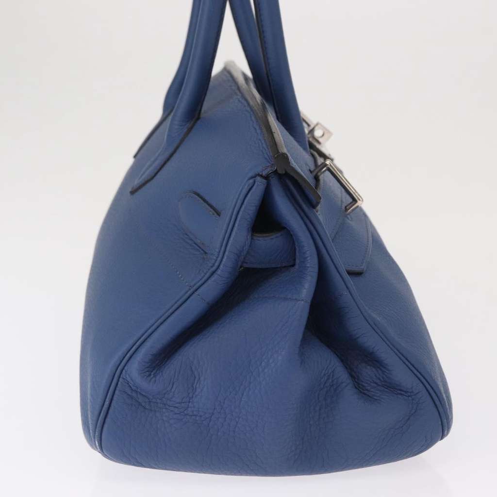 Hermès Birkin JPG Bag Blue Leather Good condition - Model View