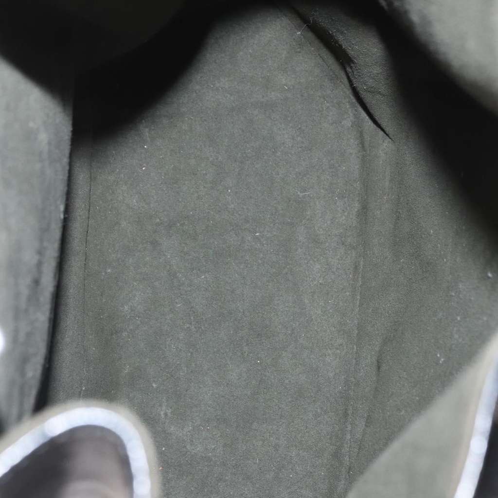 Louis Vuitton Vintage Sac d'Epaule Handbag Black Leather Fair condition - Box View