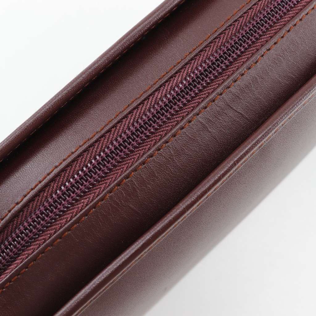 Cartier Vintage must de Cartier Burgundy Leather Good condition - Box View