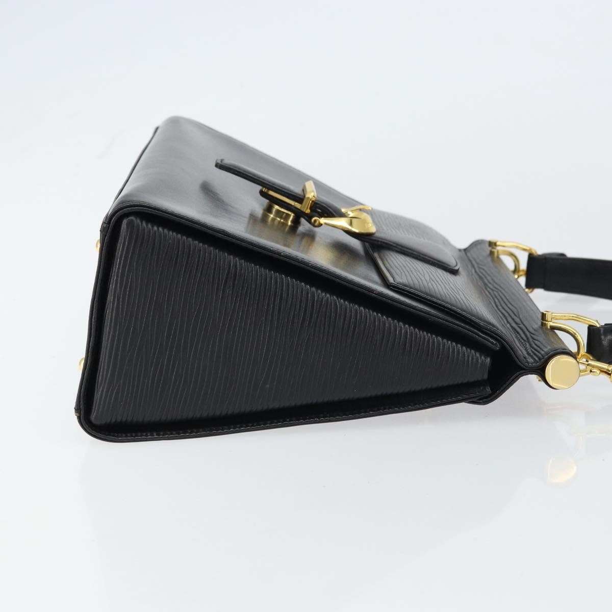 Valentino Garavani Vintage Handbag Black Leather Good condition - Inside View