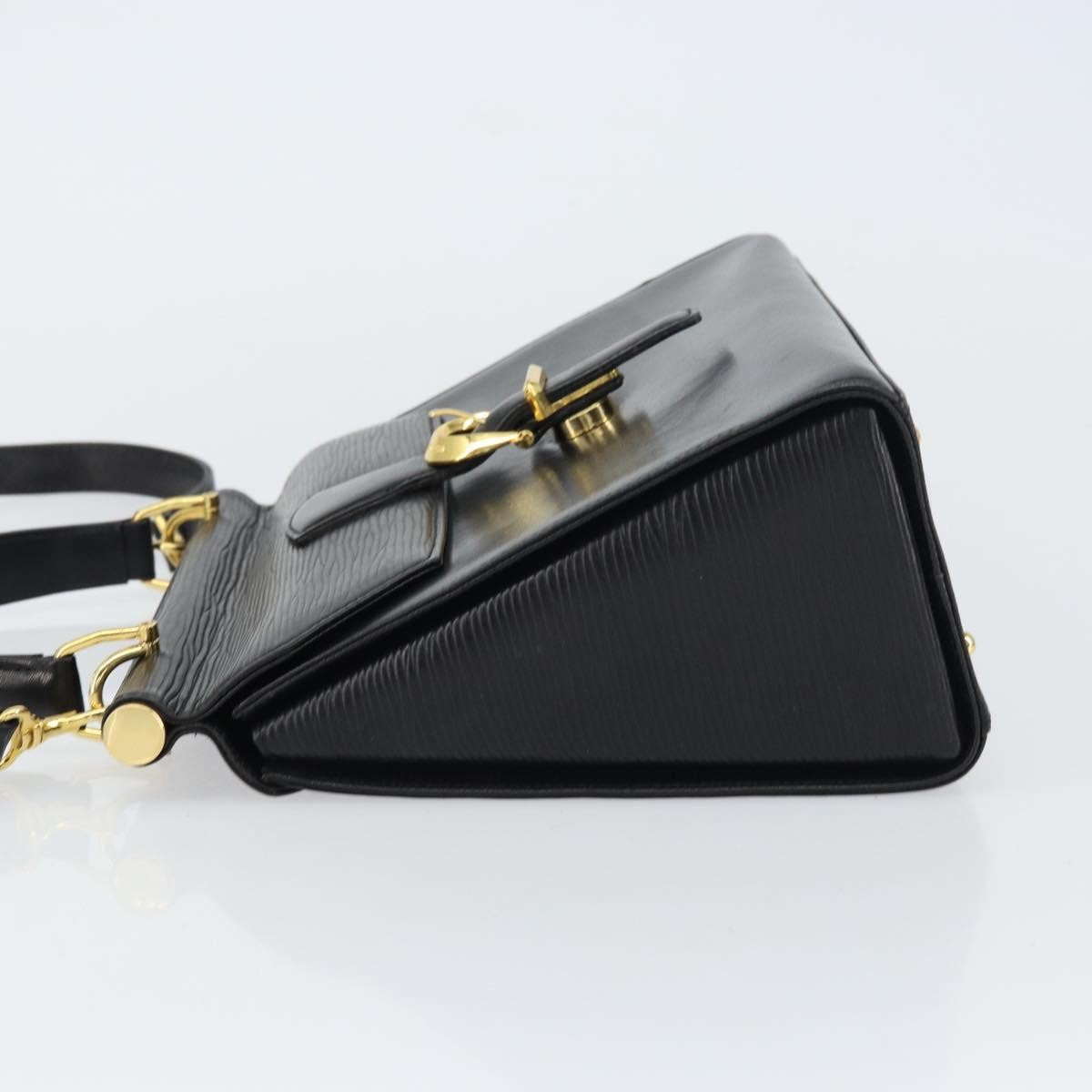 Valentino Garavani Vintage Handbag Black Leather Good condition - Model View