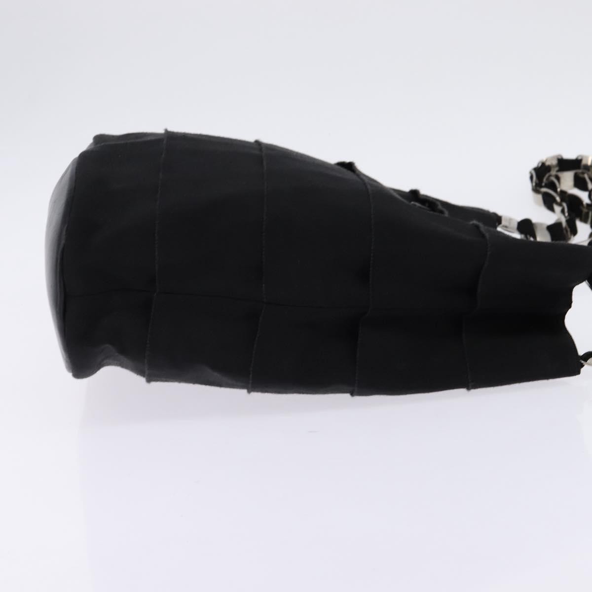 Salvatore Ferragamo Vala Shoulder Bag Black Canvas Good condition - Model View