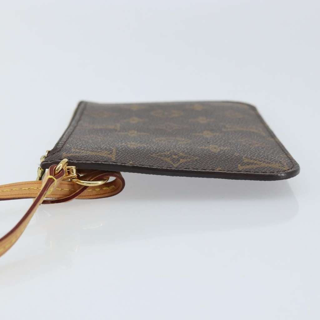 Louis Vuitton Neverfull Pochette Brown Canvas Good condition - Model View