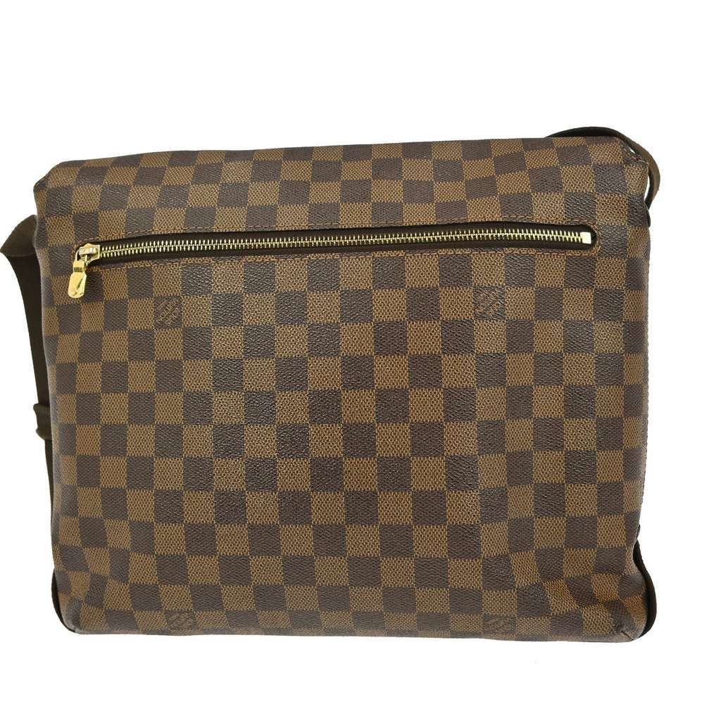 Louis Vuitton Brooklyn Handbag Brown Canvas Good condition - Back View