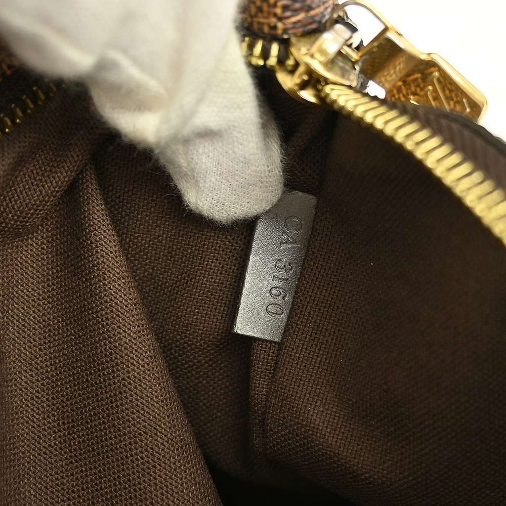 Louis Vuitton Brooklyn Handbag Brown Canvas Good condition - Box View