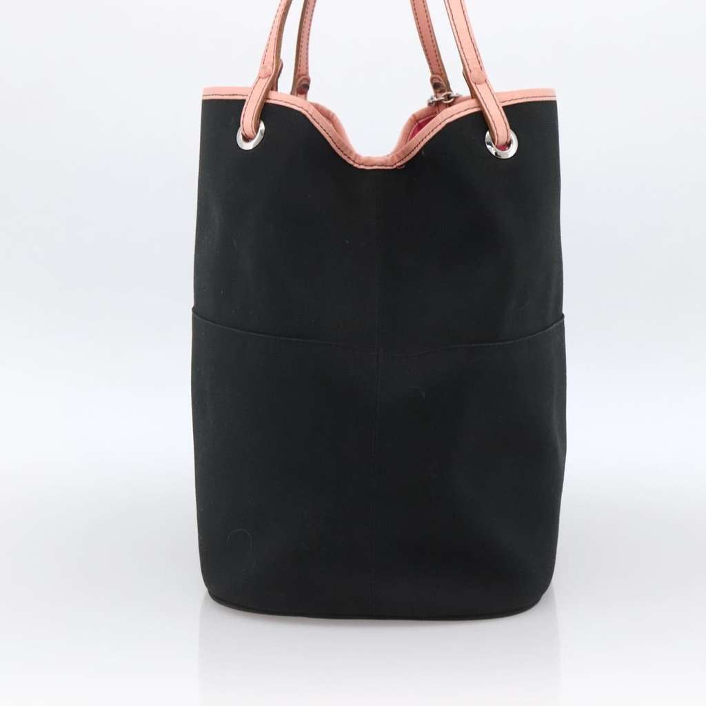 Burberry Blue Label Tote Bag Black Canvas Good condition - Inside View