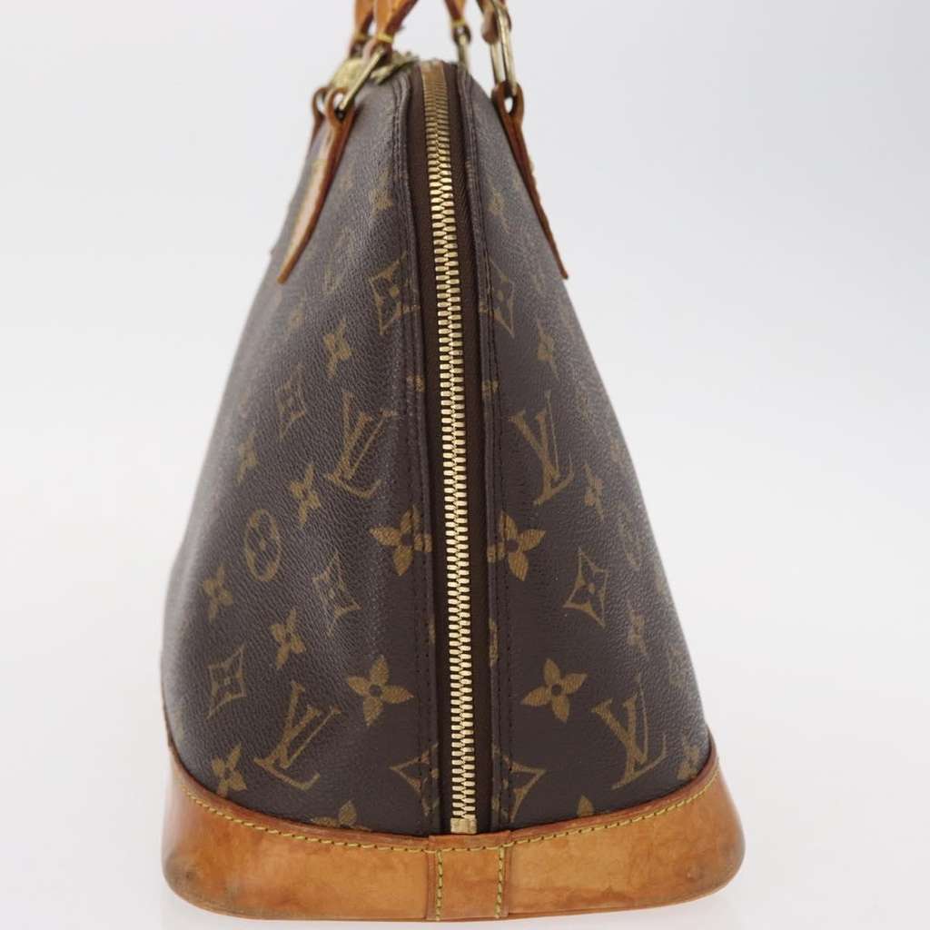 Louis Vuitton Alma Handbag Brown Canvas Good condition - Model View