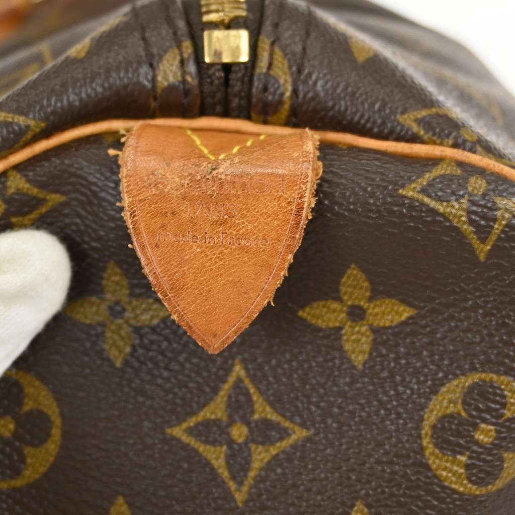 Louis Vuitton Keepall Bag Brown Canvas Fair condition - Box View