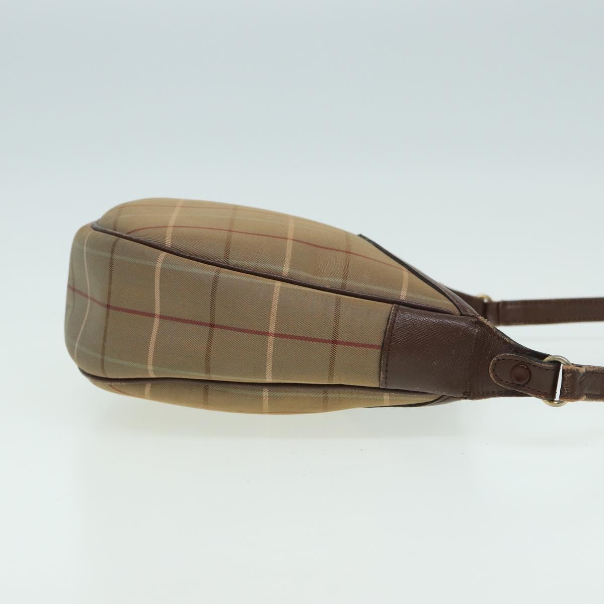 Burberry Nova check Shoulder bag Beige Canvas Good condition - Inside View