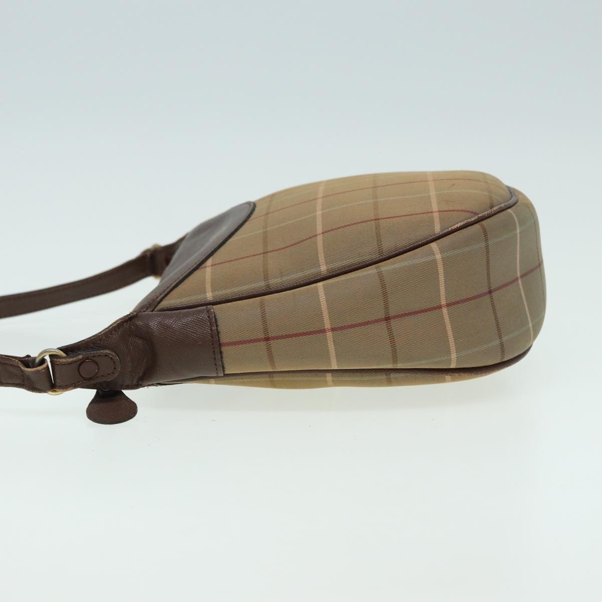 Burberry Nova check Shoulder bag Beige Canvas Good condition - Model View