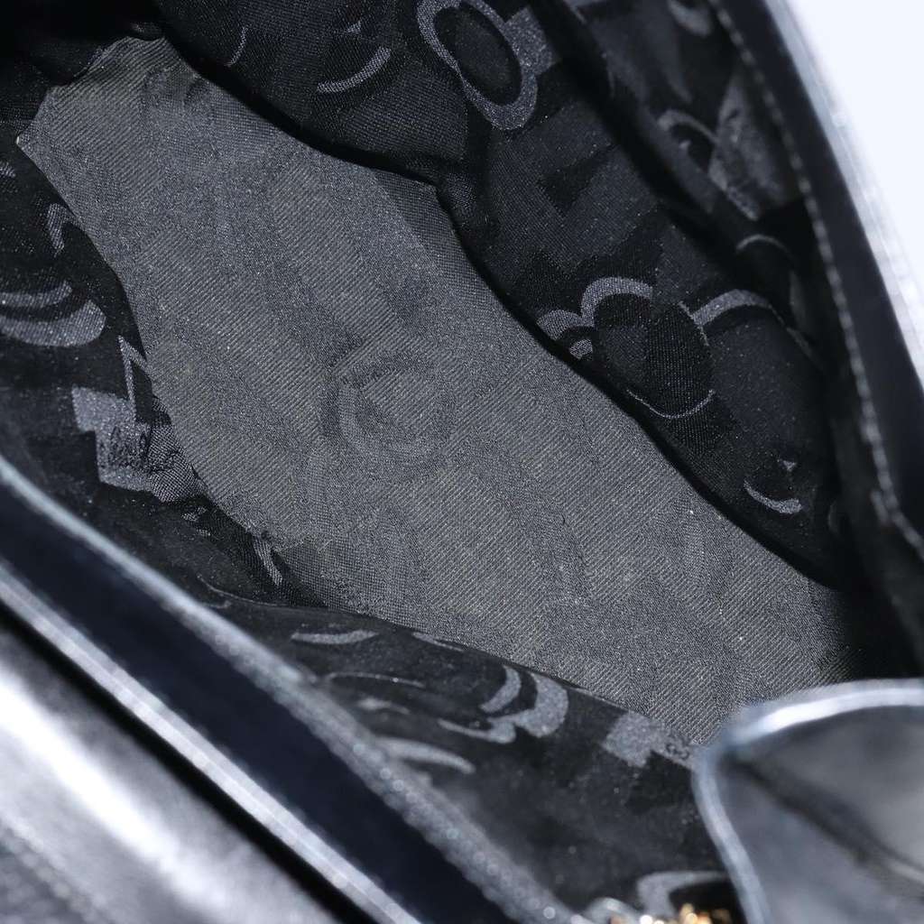 Salvatore Ferragamo Vintage Handbag Black Leather Good condition - Box View