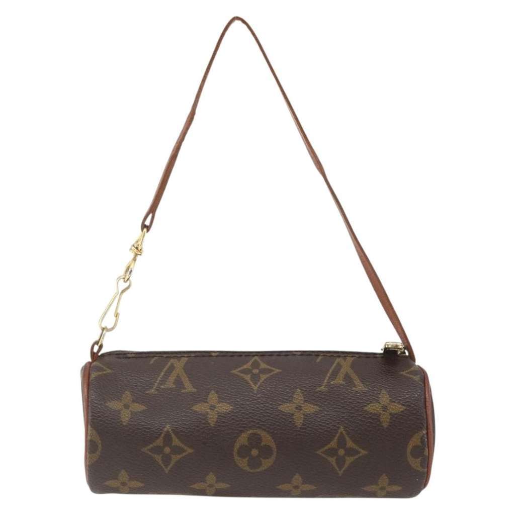 Louis Vuitton Papillon Pochette Brown Canvas Good condition - Back View