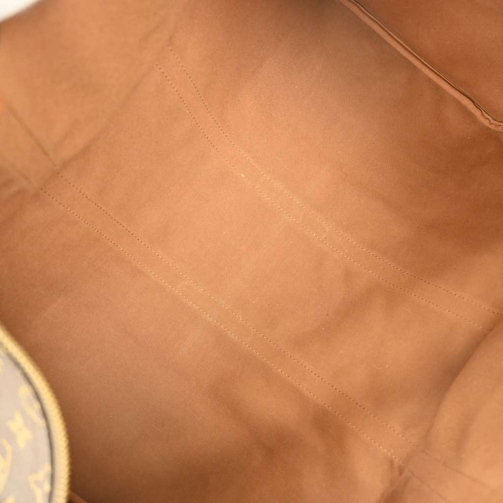 Louis Vuitton Keepall Bag Brown Canvas Fair condition - Inside View