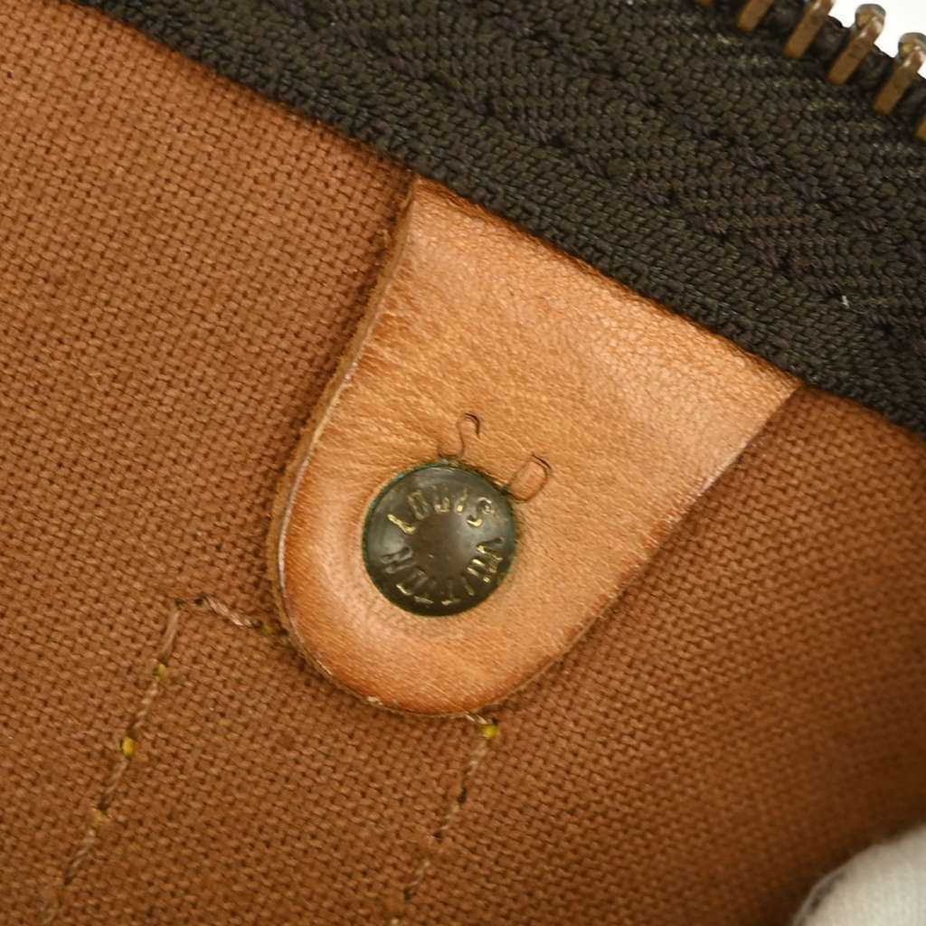 Louis Vuitton Keepall Bag Brown Canvas Fair condition - Box View