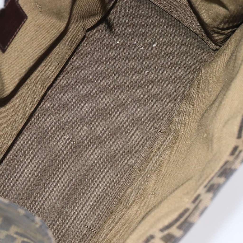 Fendi Zucca Tote bag Black Canvas Good condition - Box View