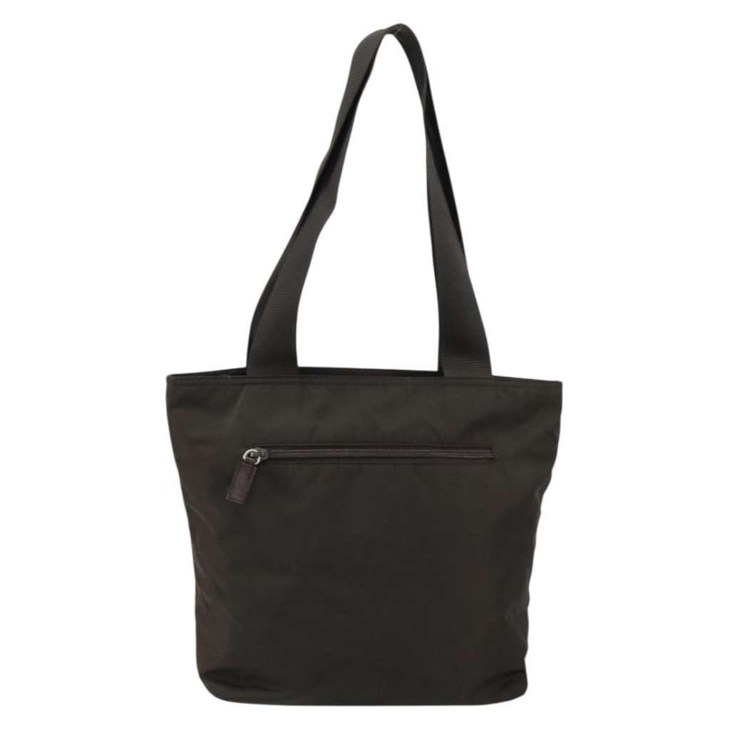 Prada Vintage Zip Tote Khaki Good condition - Back View