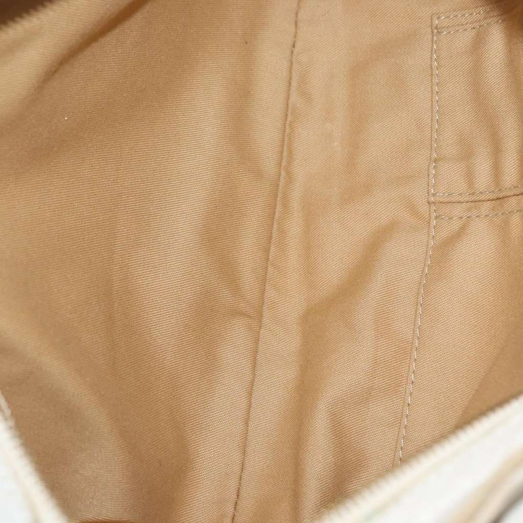 Salvatore Ferragamo Gancini handbag White Leather Good condition - Box View