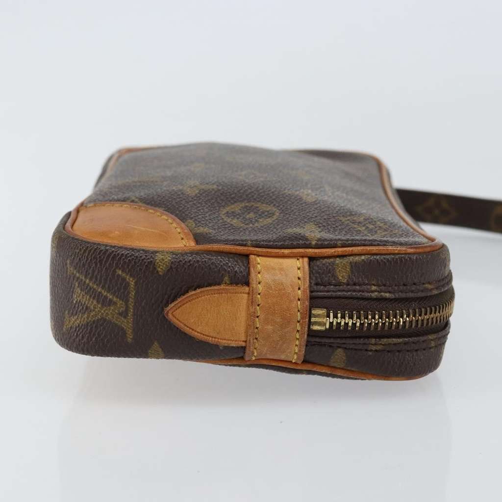 Louis Vuitton Marly Dragonne Clutch Brown Canvas Good condition - Inside View