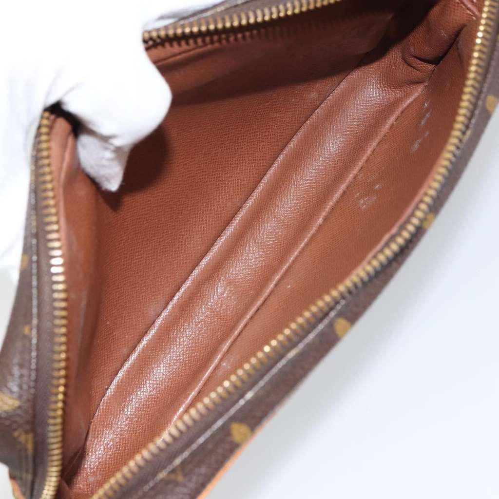 Louis Vuitton Marly Dragonne Clutch Brown Canvas Good condition - Box View