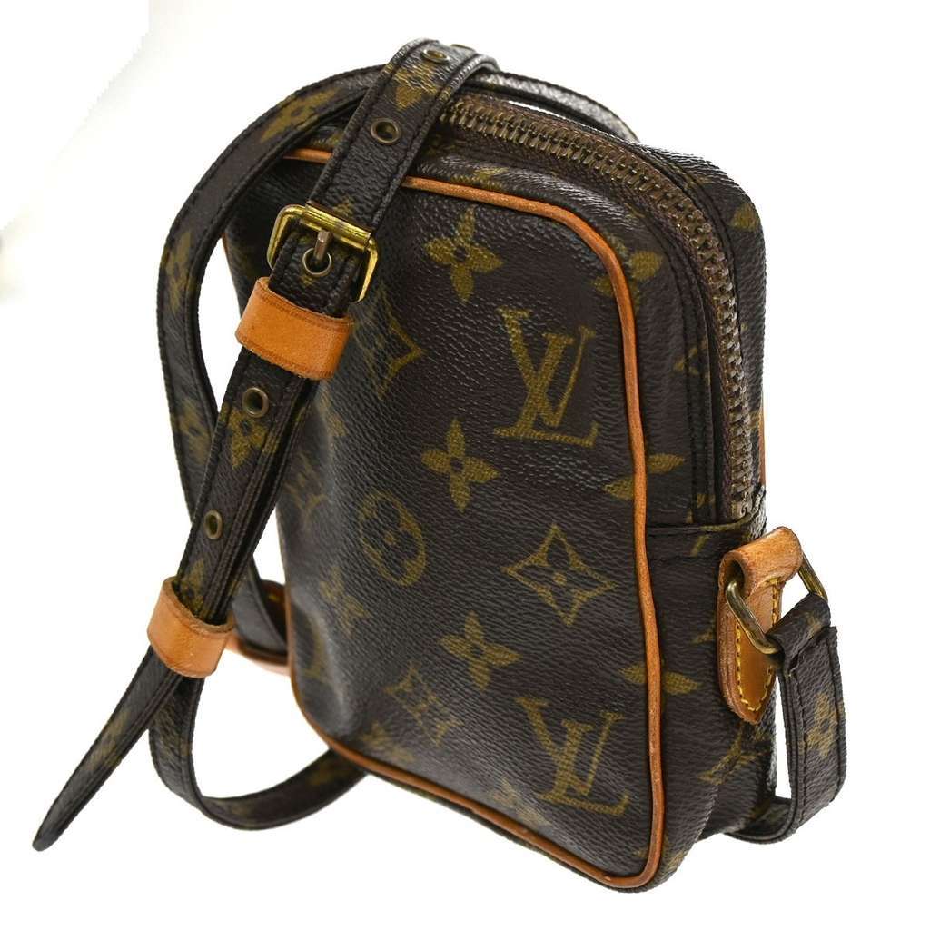 Louis Vuitton Danube Handbag Brown Canvas Good condition - Inside View