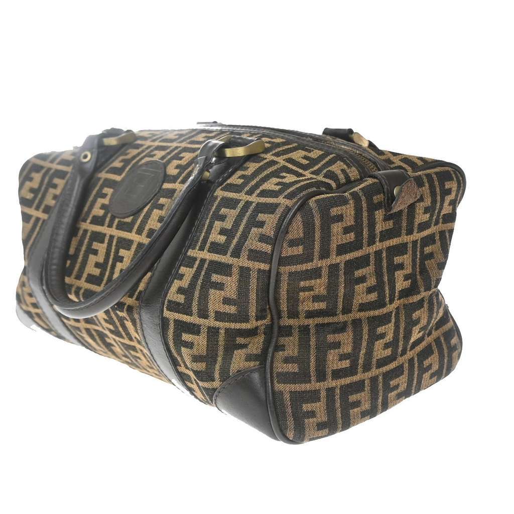 Fendi Convertible Boston Bag Brown Canvas Good condition - Inside View