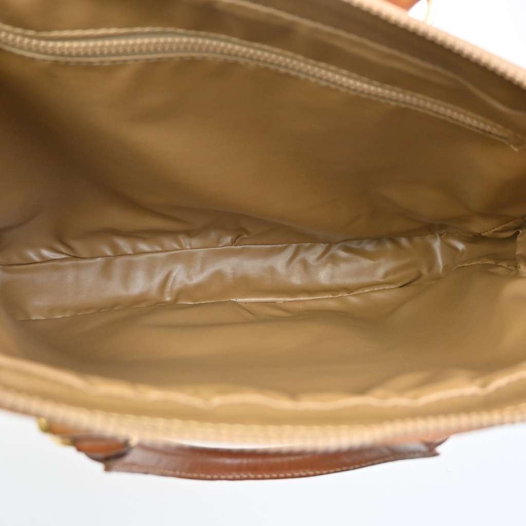 Celine Macadam Briefcase Brown Canvas Good condition - Box View