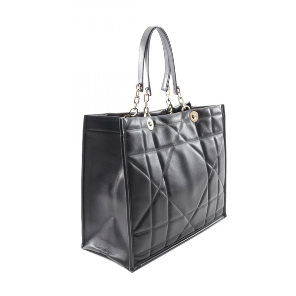 Christian Dior Essential Tote Black Leather Never worn - Back View
