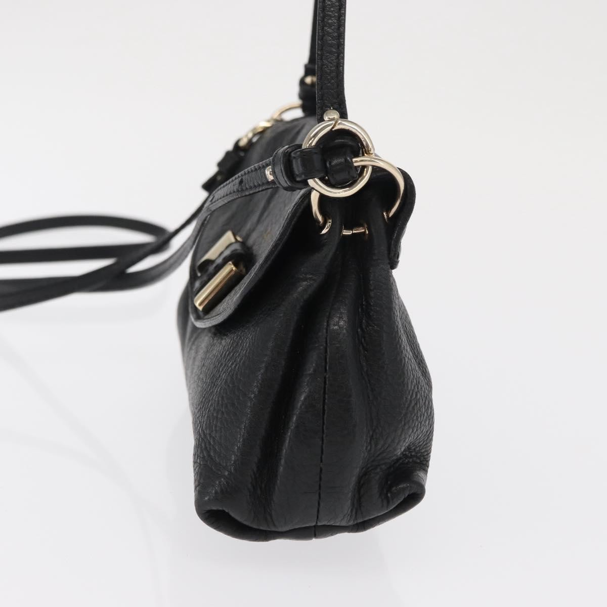 Chloe Lily Shoulder bag Black Leather Good condition - Inside View