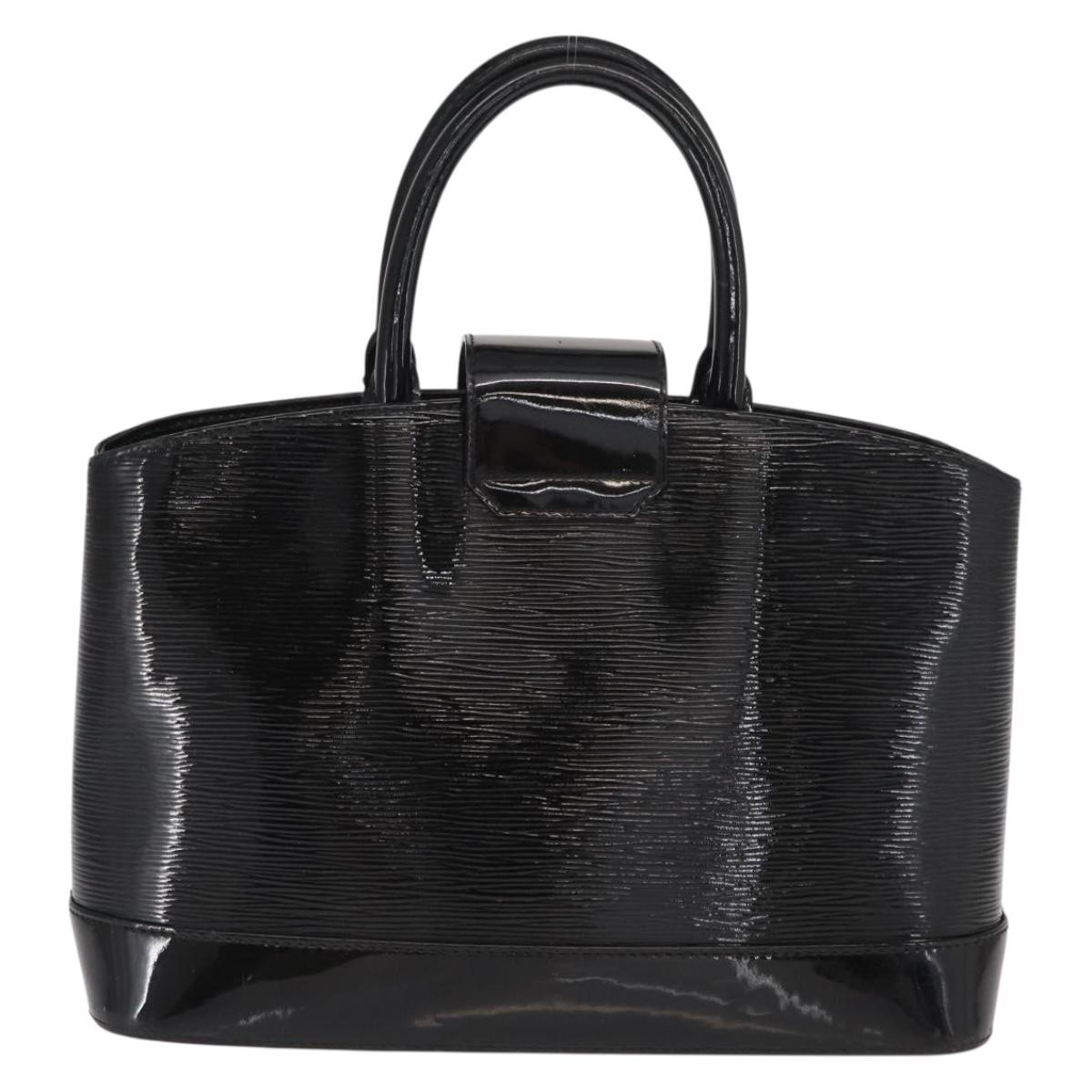 Louis Vuitton Mirabeau Handbag Black Leather Fair condition - Back View