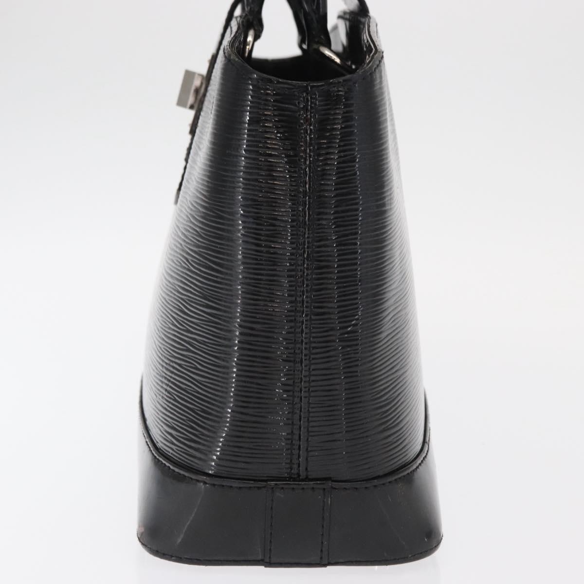 Louis Vuitton Mirabeau Handbag Black Leather Fair condition - Inside View