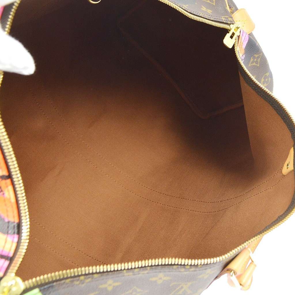 Louis Vuitton Keepall Bag Brown Canvas Good condition - Inside View