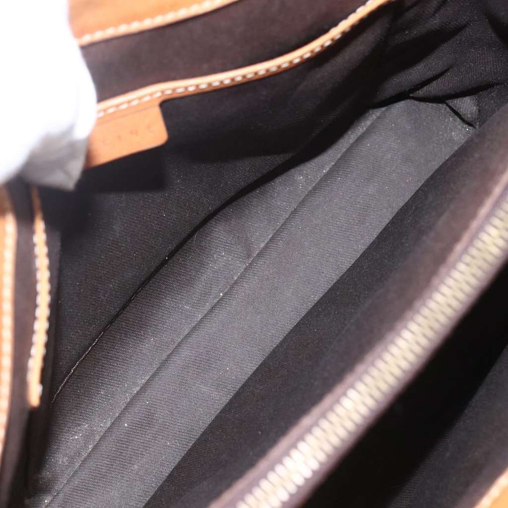 Celine Vintage Macadam Handbag Brown Canvas Good condition - Box View