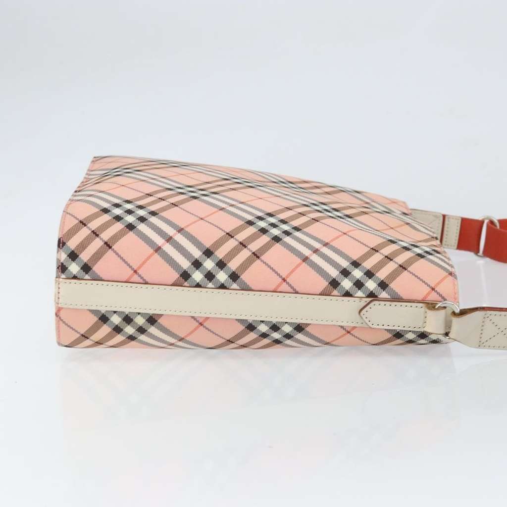 Burberry Nova check Shoulder bag Pink Canvas Good condition - Inside View